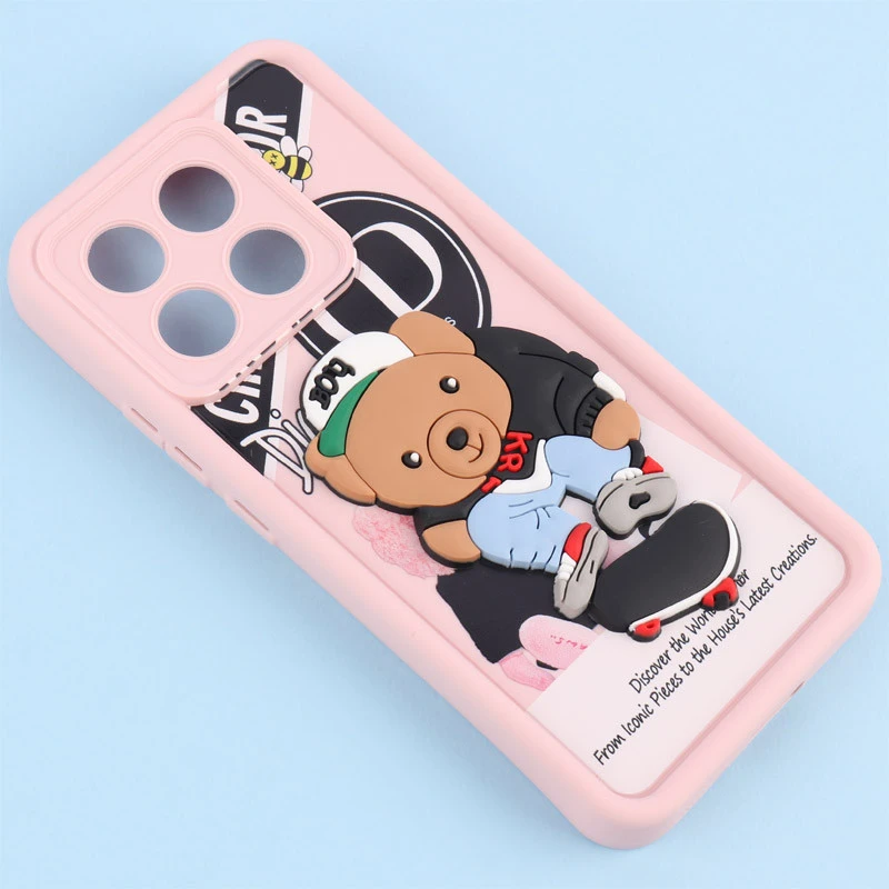 قاب سولید شیائومی Poco X6 Pro برجسته محافظ لنزدار