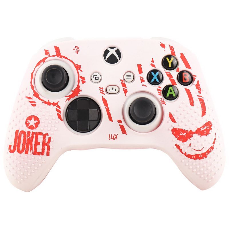 روکش دسته بازی Xbox X/S طرح JOKER سفید قرمز