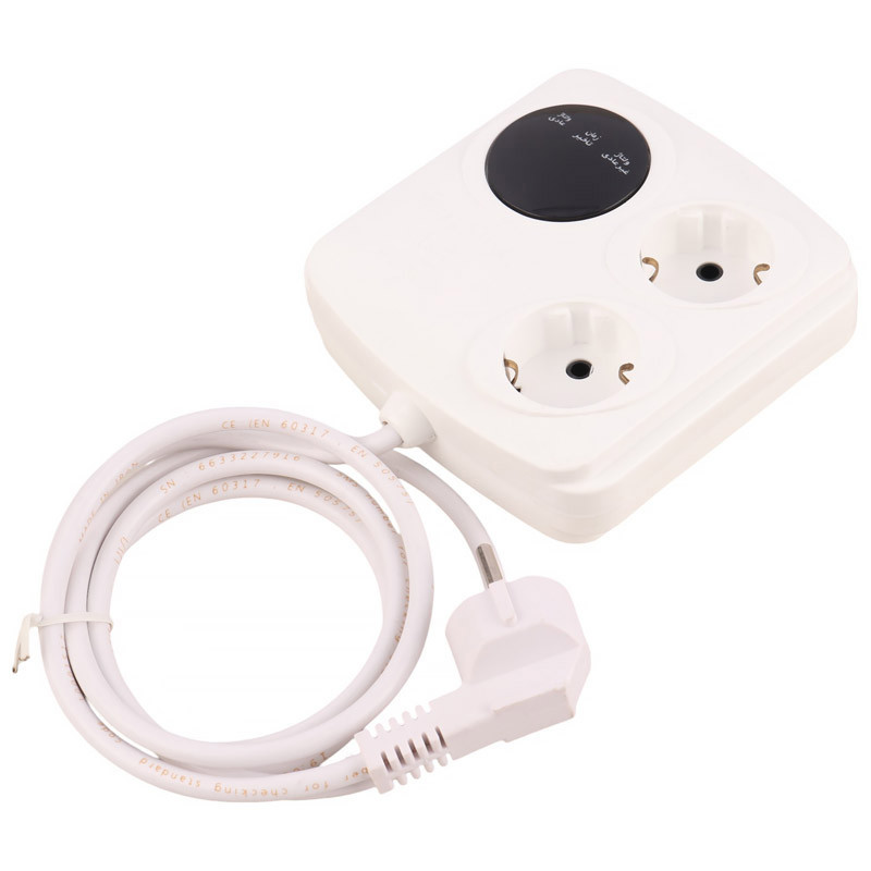 محافظ برق یخچال و فریزر 2 خانه ارت دار آفر الکترونیک Offer Electronic OR-302