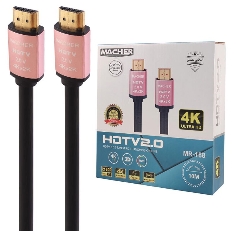 کابل HDMI 4K مچر MR-188 طول 10 متر