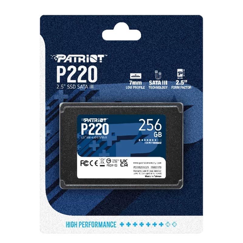 اس اس دی اینترنال پاتریوت Patriot P220 ظرفیت 256 گیگ