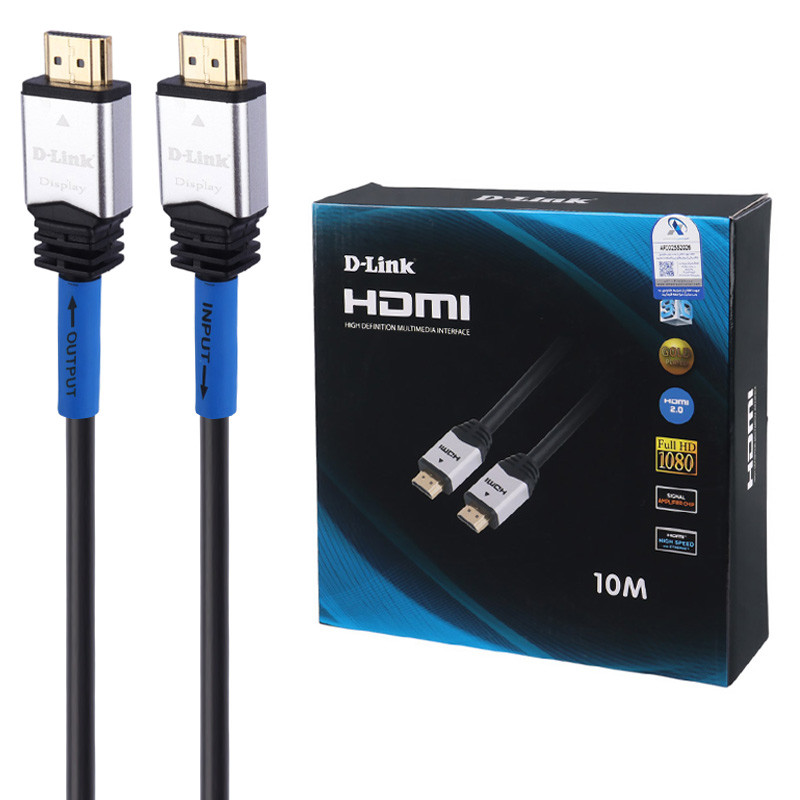 کابل HDMI 4K دی لینک HCB-4AABLBR-10 طول 10 متر