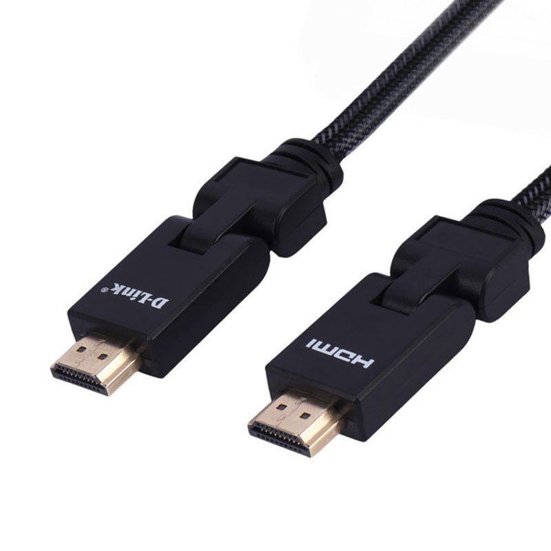 کابل HDMI 4K دی لینک HDMI HCB-4AABLBRR-5 طول 5 متر