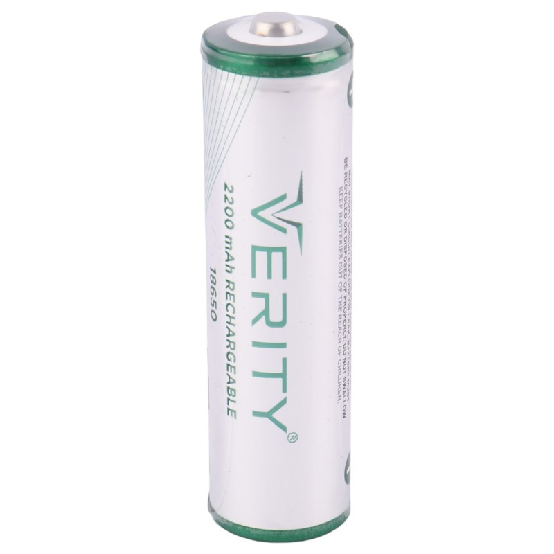 باتری لیتیومی شارژی Verity 18650 2200mAh