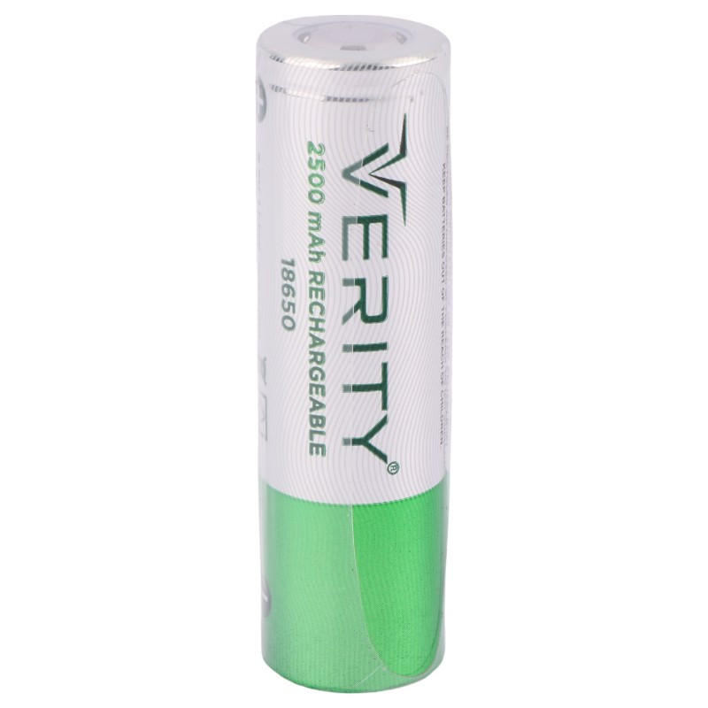 باتری لیتیومی شارژی Verity 18650 2500mAh