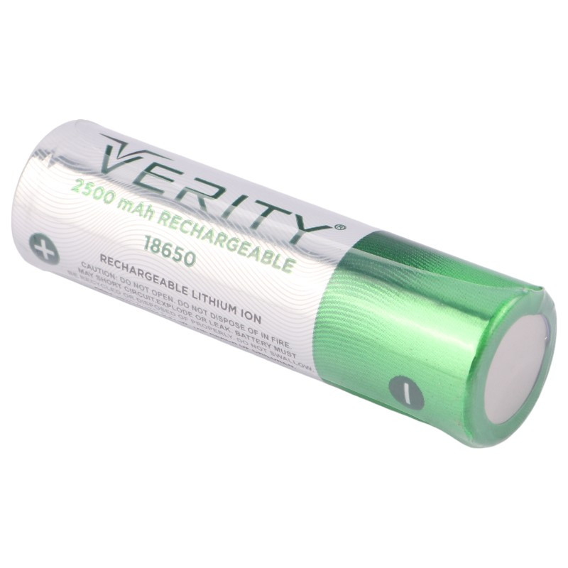 باتری لیتیومی شارژی Verity 18650 2500mAh