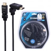 کابل HDMI 4K دی لینک HCB-4AABLBRR-1-5 طول 1.5 متر