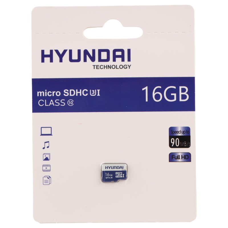 رم میکرو 16 گیگ هیوندای Hyundai A1 V30 U3 C10 90MB/s