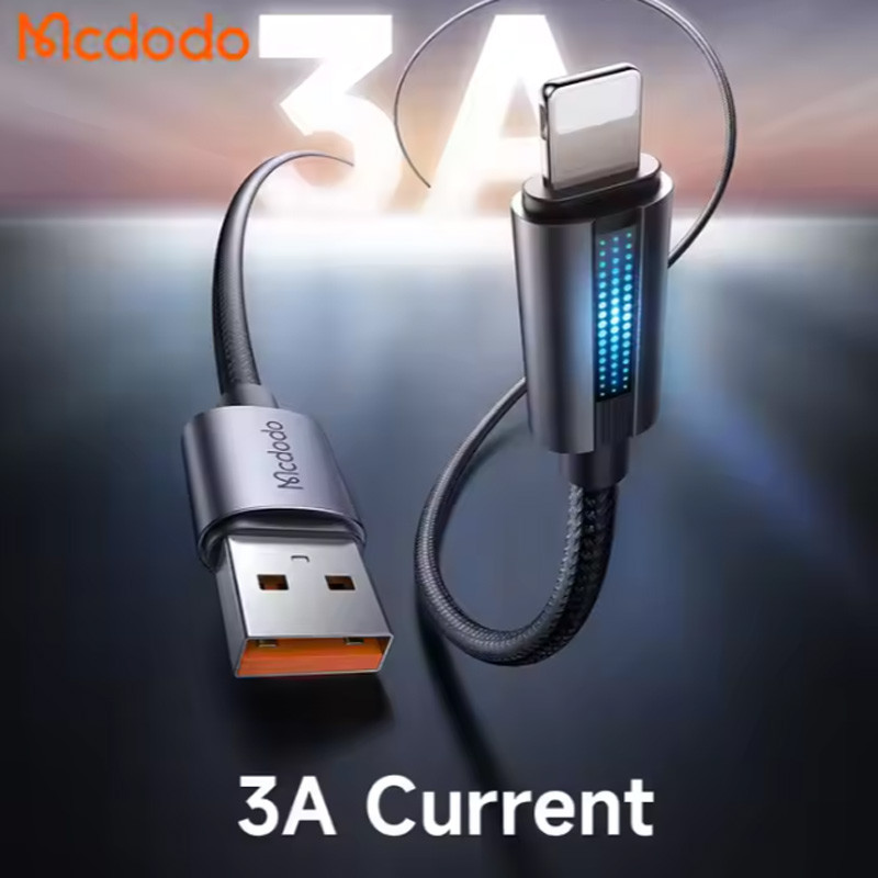 کابل آیفونی فست شارژ Mcdodo CA-566 3A 1.2m