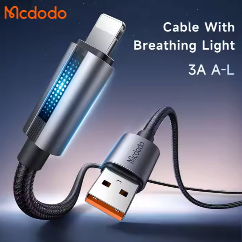 کابل آیفونی فست شارژ Mcdodo CA-566 3A 1.2m