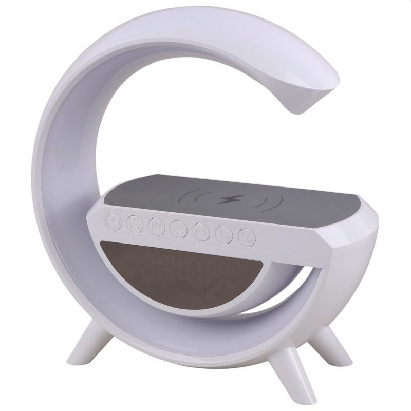 شارژر بی سیم و چراغ رومیزی اسپیکر دار BT-3401 15W