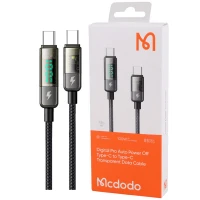 کابل تبدیل فست شارژ Mcdodo CA-361 Type-C To Type-C 5A PD 100W 1.2m