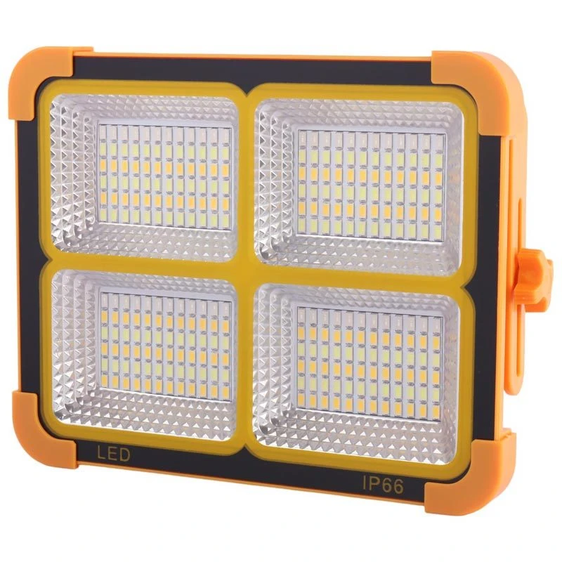 پروژکتور سیار شارژی و پاور بانک خورشیدی Led Solar Light کد 2