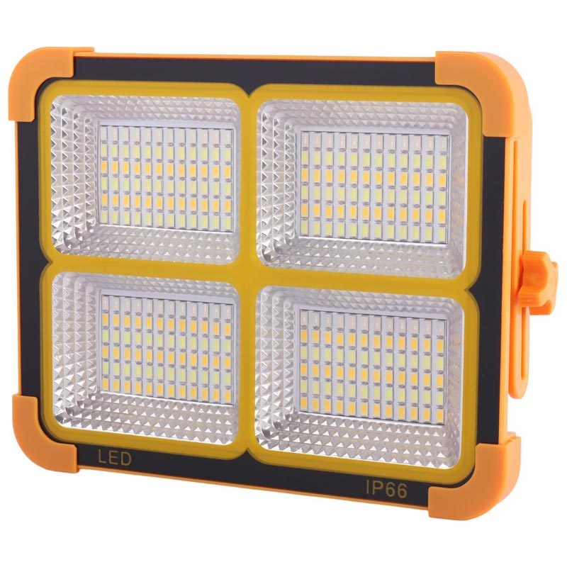 پروژکتور سیار شارژی و پاور بانک خورشیدی Led Solar Light کد 2