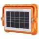 پروژکتور سیار ال ای دی شارژی و پاور بانک خورشیدی Led Solar Light کد 2