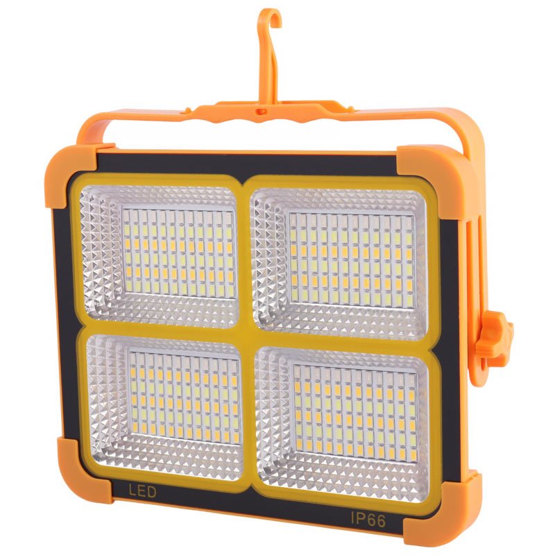 پروژکتور سیار شارژی و پاور بانک خورشیدی Led Solar Light کد 2