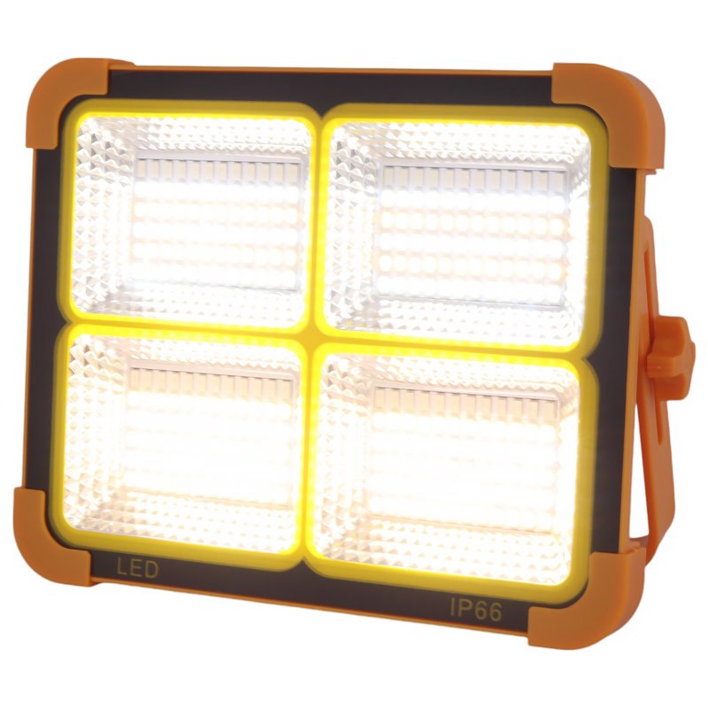 پروژکتور سیار شارژی و پاور بانک خورشیدی Led Solar Light کد 2