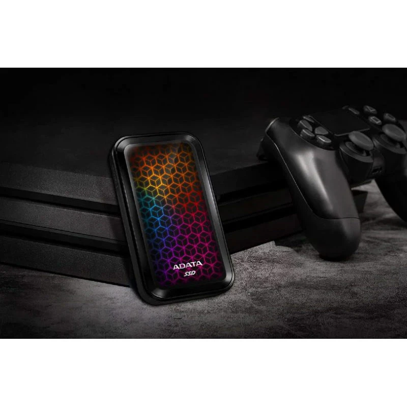 حافظه اکسترنال SSD ای دیتا Adata SE770G RGB 1TB