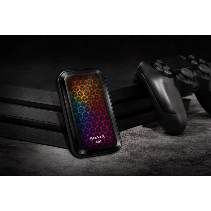 حافظه اکسترنال SSD ای دیتا Adata SE770G RGB 1TB