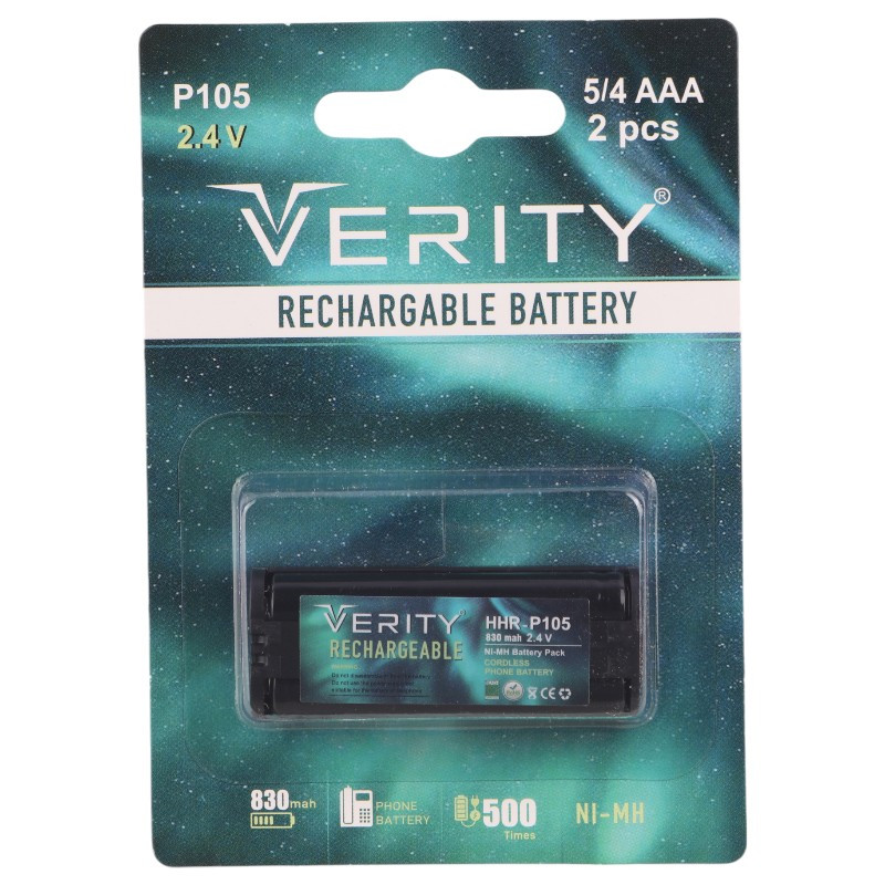 باتری تلفن بی سیم Verity P105 830mAh