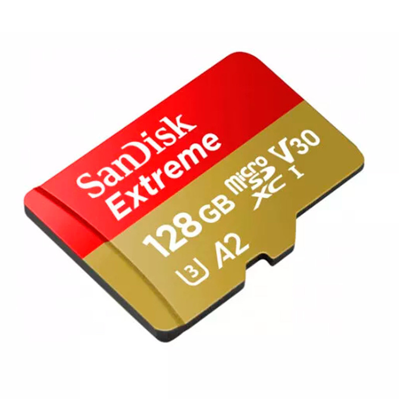 رم میکرو 128 گیگ سن دیسک SanDisk Extreme A2 V30 U3 190MB/s