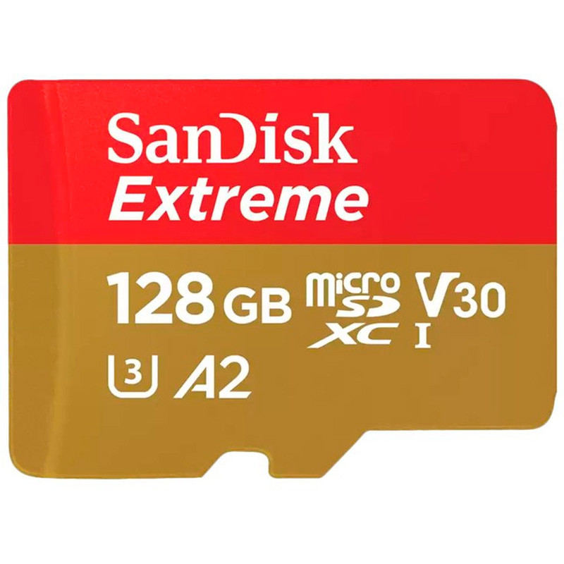 رم میکرو 128 گیگ سن دیسک SanDisk Extreme A2 V30 U3 190MB/s