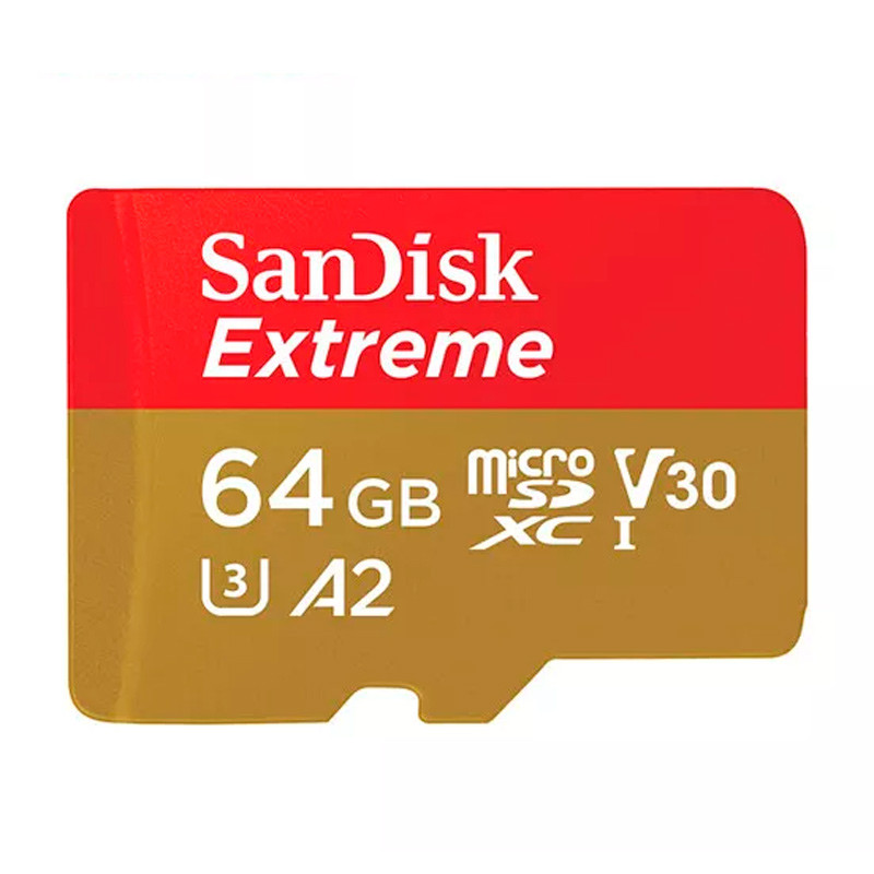 رم میکرو 64 گیگ سن دیسک SanDisk Extreme A2 V30 U3 170MB/s