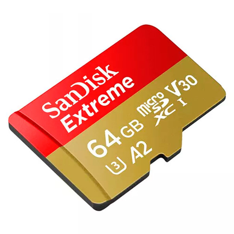 رم میکرو 64 گیگ سن دیسک SanDisk Extreme A2 V30 U3 170MB/s