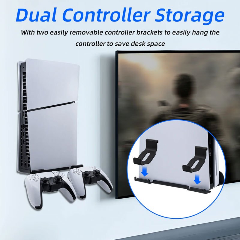 پایه دیواری کنسول و دسته بازی PGTECH PS5