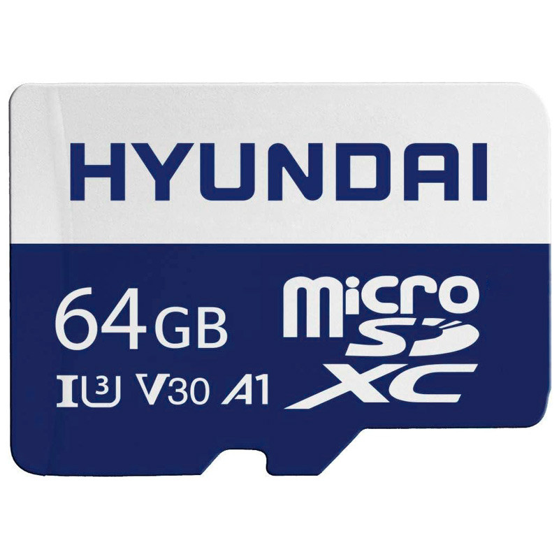 رم میکرو 64 گیگ هیوندای Hyundai A1 V30 U3 C10 100MB/s