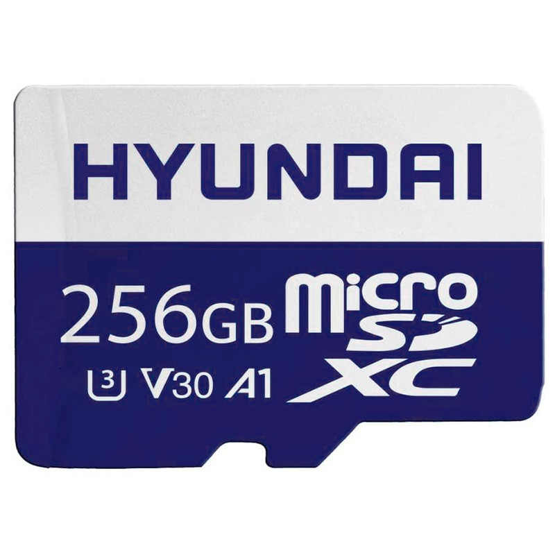 رم میکرو 256 گیگ هیوندای Hyundai A1 V30 U3 C10 100MB/s