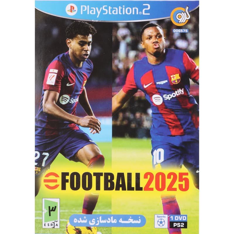 eFootball 2025 PS2 گردو