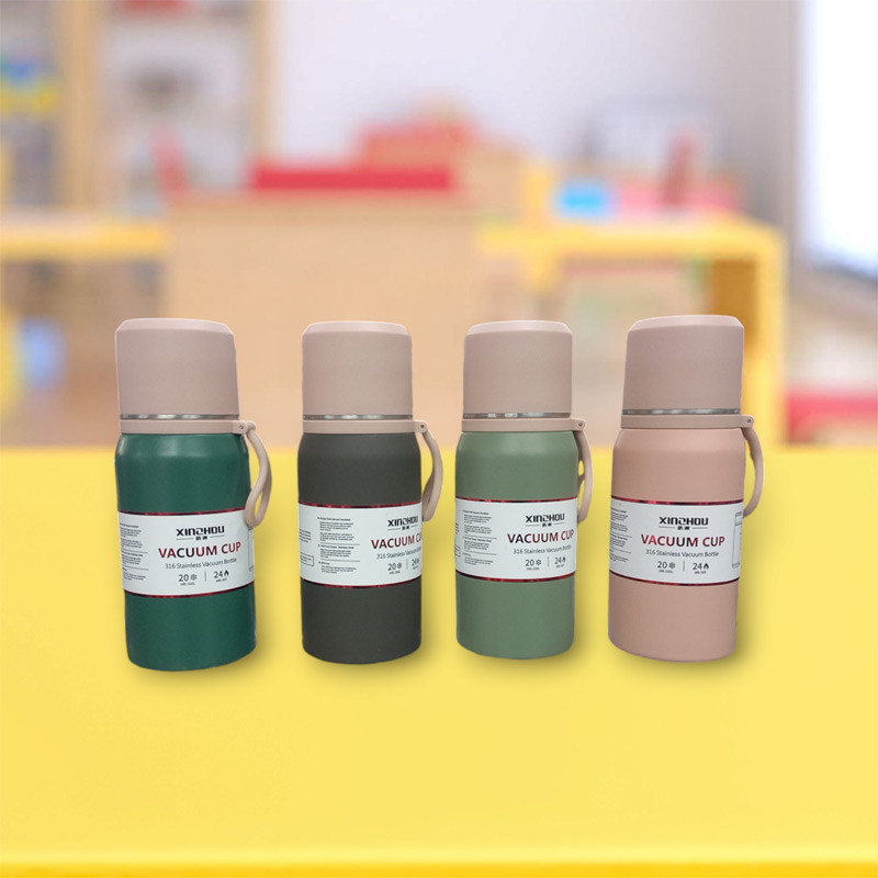 فلاسک بند سیلیکونی لیوان دار 350ml