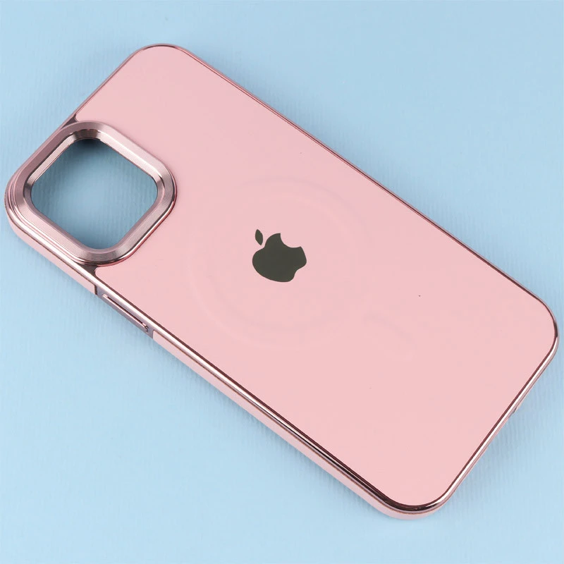 قاب چرمی مگ سیف آیفون iPhone 12 Pro Max دور لنز براق