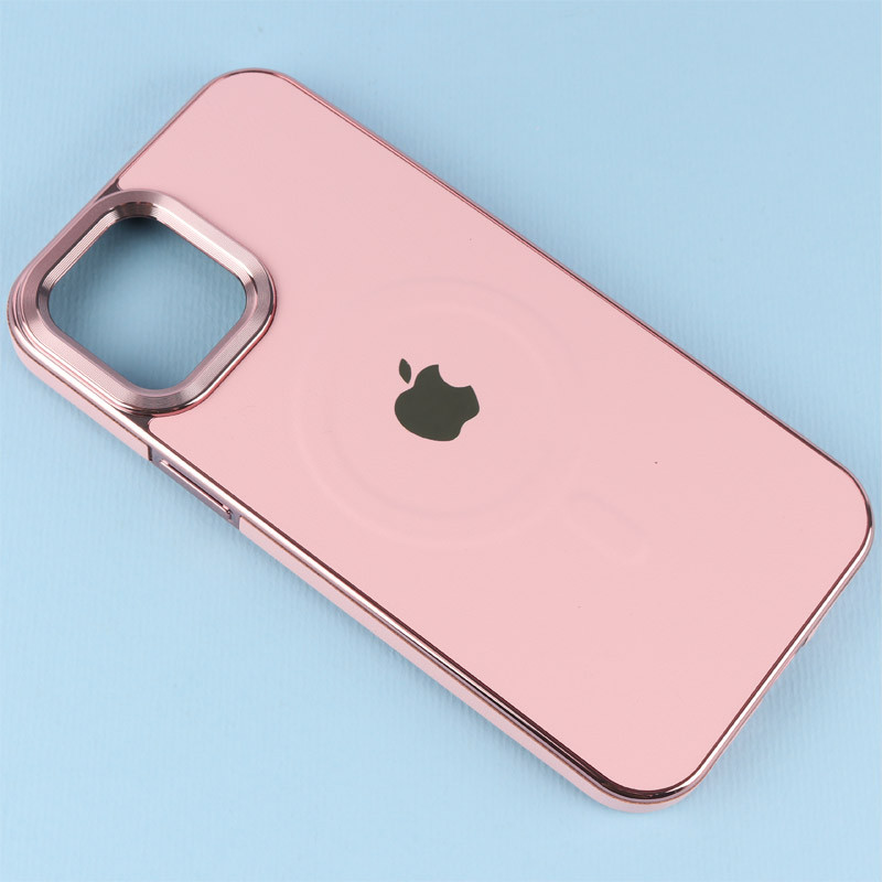 قاب چرمی مگ سیف آیفون iPhone 12 Pro Max دور لنز براق