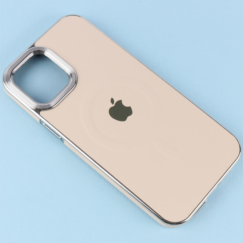 قاب چرمی مگ سیف آیفون iPhone 12 Pro Max دور لنز براق