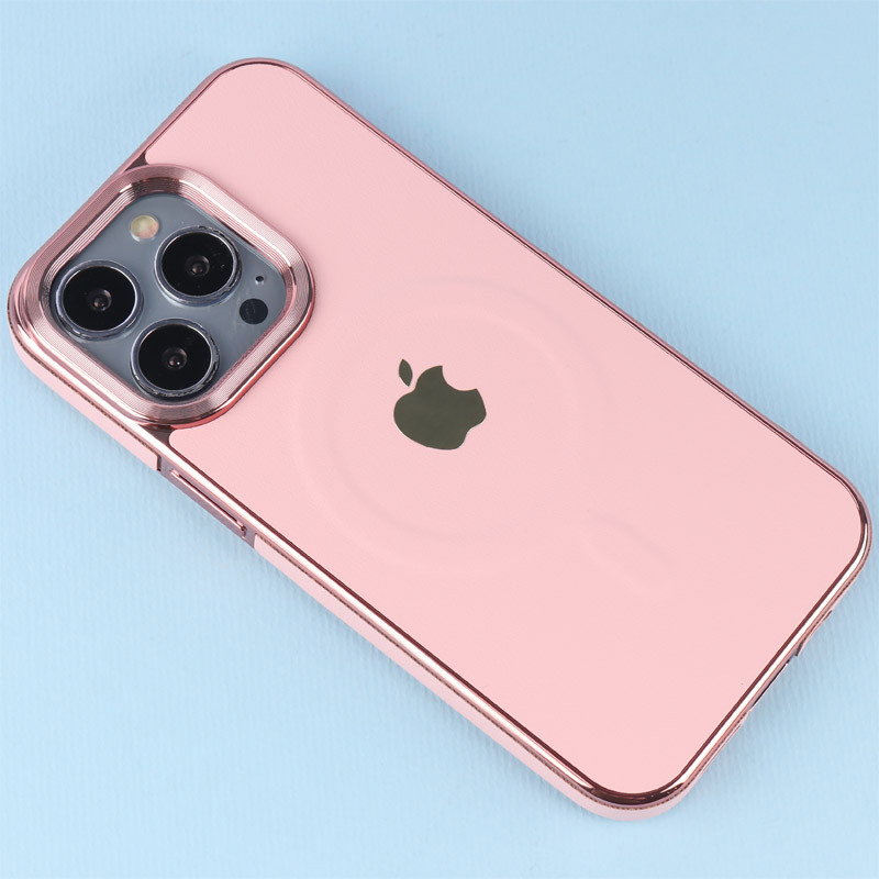 قاب چرمی مگ سیف آیفون iPhone 13 Pro دور لنز براق