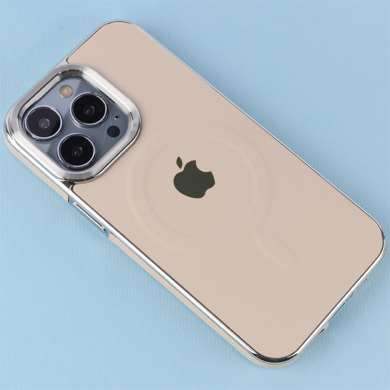 قاب چرمی مگ سیف آیفون iPhone 13 Pro دور لنز براق