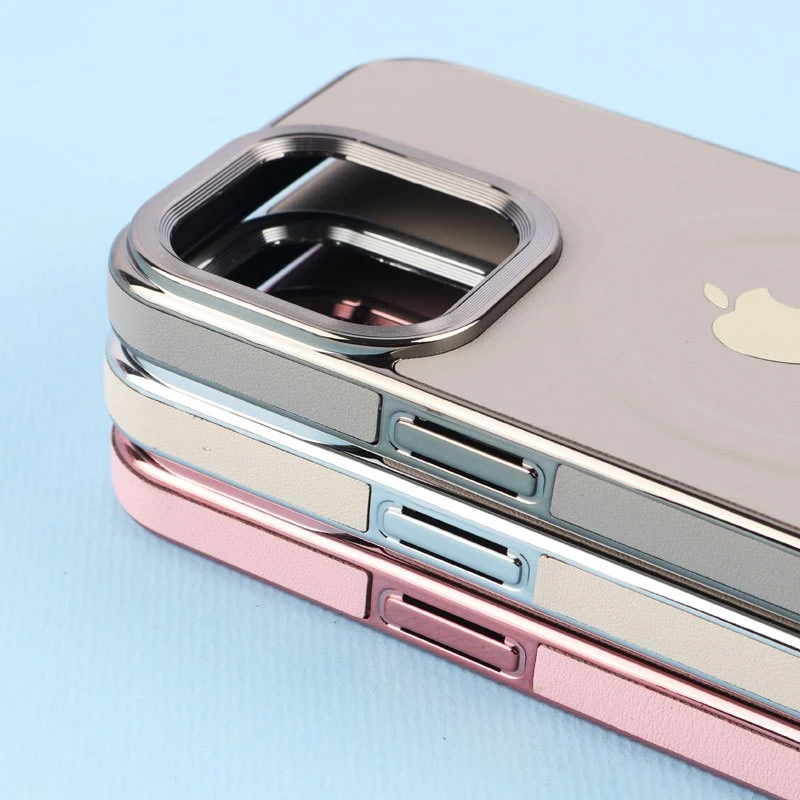 قاب چرمی مگ سیف آیفون iPhone 13 Pro دور لنز براق