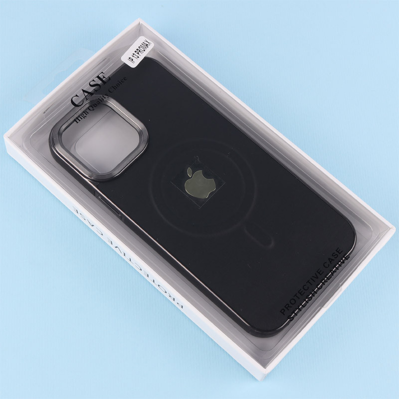 قاب چرمی مگ سیف آیفون iPhone 13 Pro Max دور لنز براق