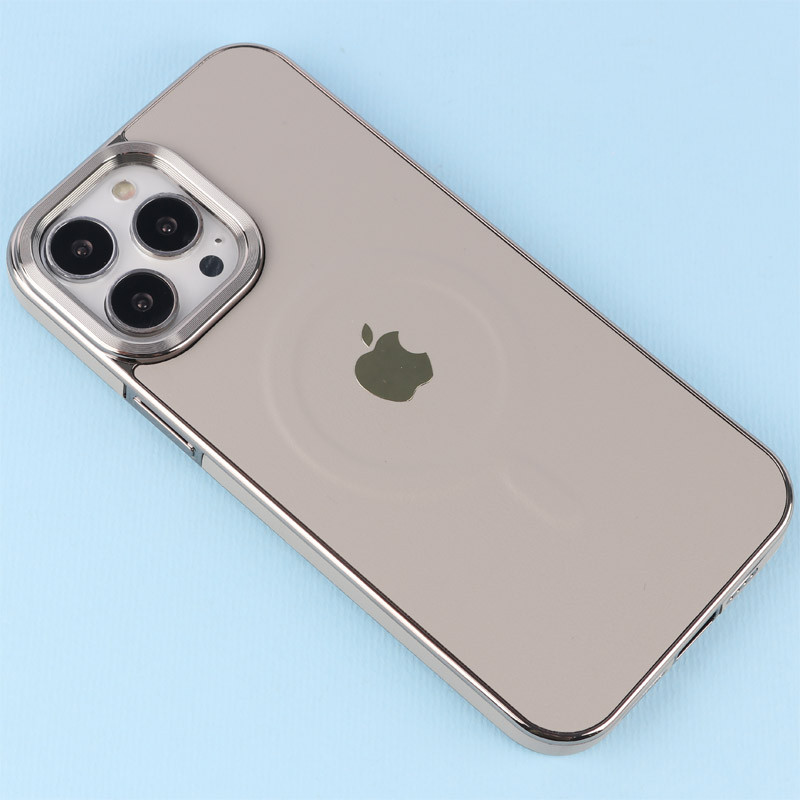 قاب چرمی مگ سیف آیفون iPhone 13 Pro Max دور لنز براق