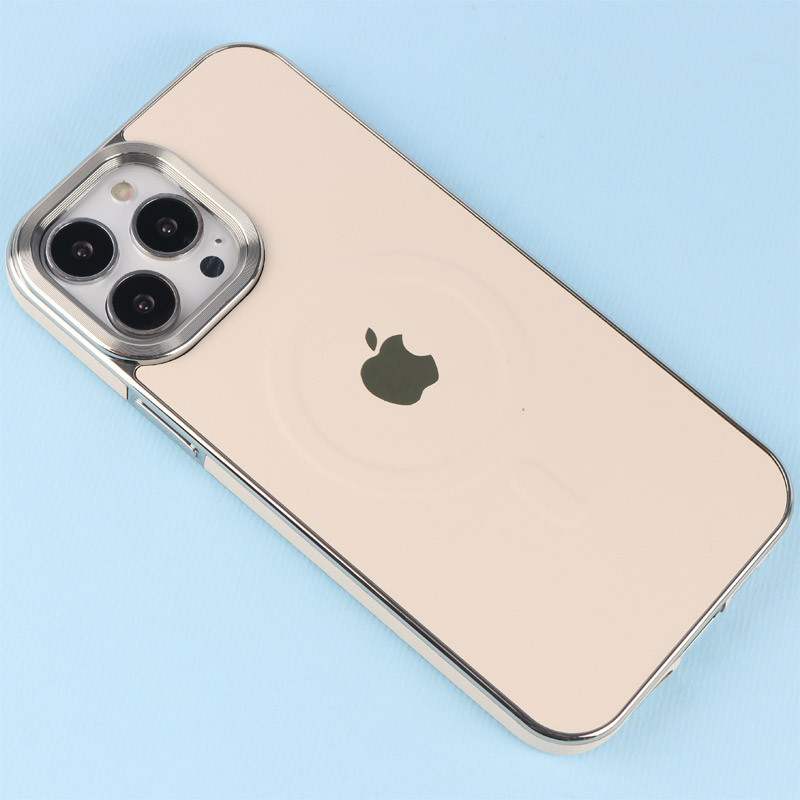 قاب چرمی مگ سیف آیفون iPhone 13 Pro Max دور لنز براق