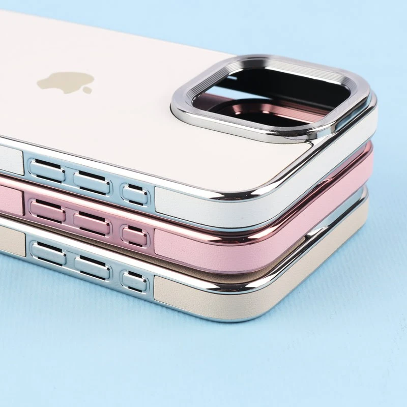 قاب چرمی مگ سیف آیفون iPhone 15 Pro Max دور لنز براق