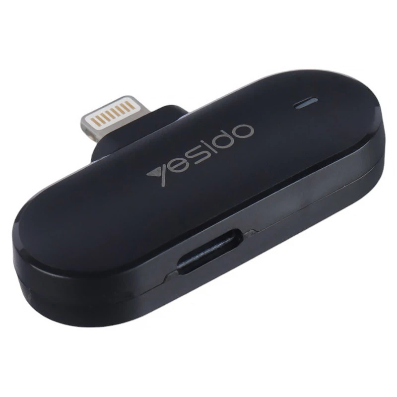 میکروفون یقه ای بی سیم Yesido KR16 Lightning