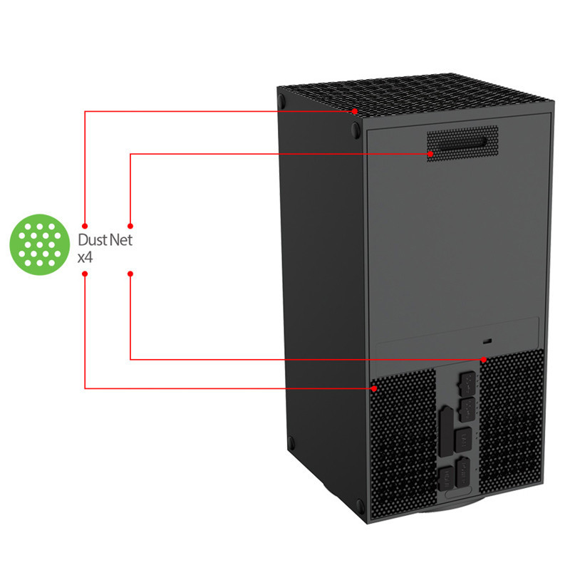 پک محافظ گرد و غبار کنسول Dobe TYX-2607 XBOX Series S