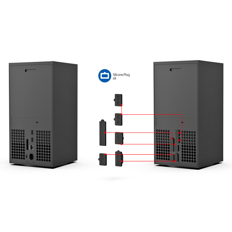 پک محافظ گرد و غبار کنسول Dobe TYX-2607 XBOX Series S