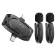 میکروفون یقه ای بی سیم Yesido KR15 Type-C / Lightning