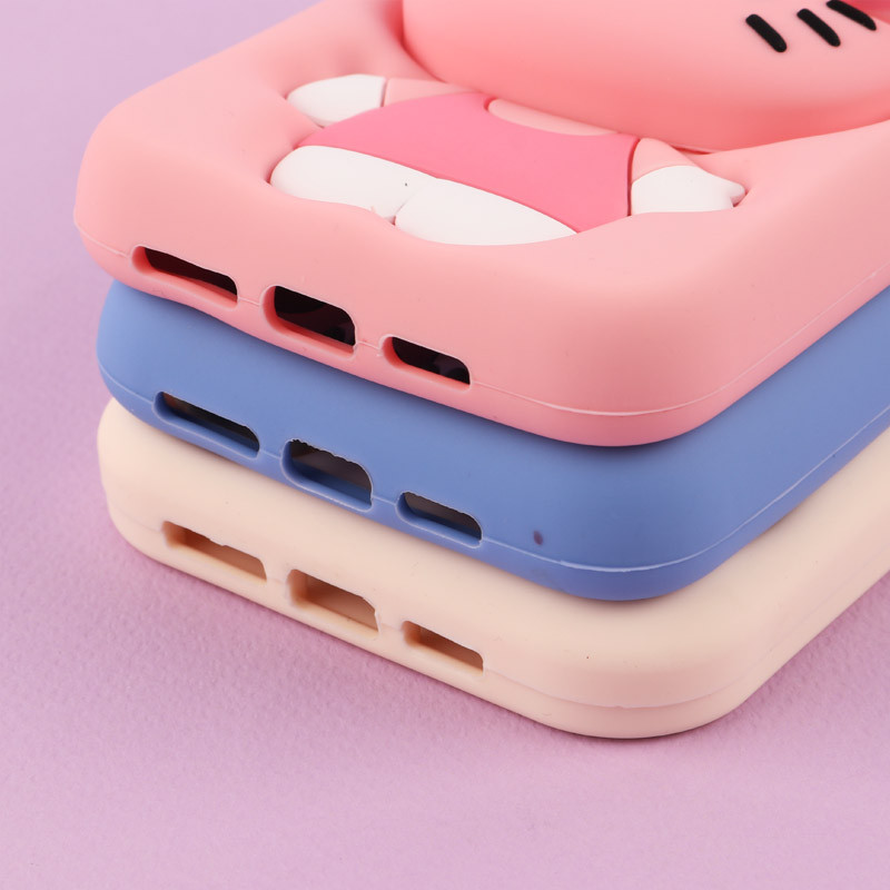 قاب سیلیکونی پاپ سوکت دار آیفون iPhone 15 Pro Max فانتزی برجسته