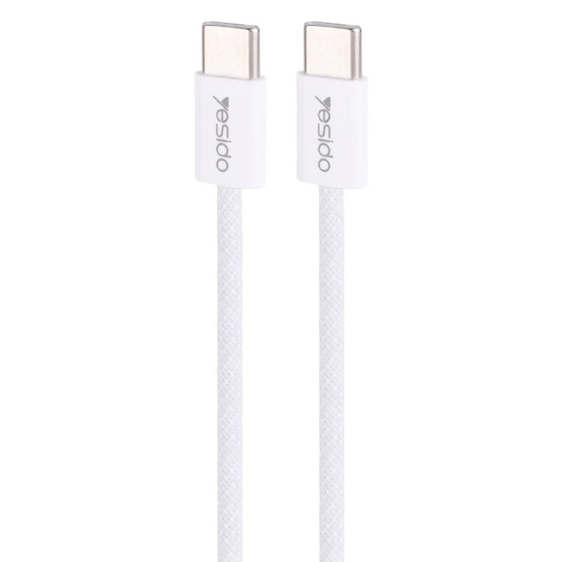 کابل تبدیل فست شارژ Yesido CA163 Type-C to Type-C PD 60W 1.2m