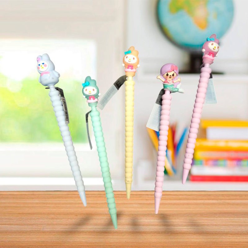 مداد نوکی طرح فانتزی بسته 5 عددی 0.5mm